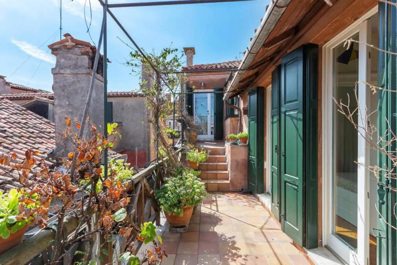 Apartament ֍ Splendido Attico - Arsenale - Con Terrazza ֍ Wenecja Zewnętrze zdjęcie